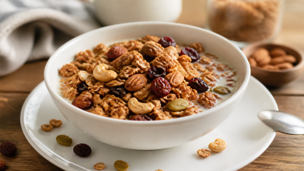 Granola se sušeným ovocem