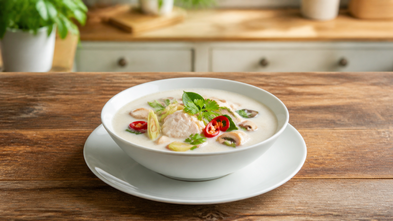 Thajská polévka tom kha gai