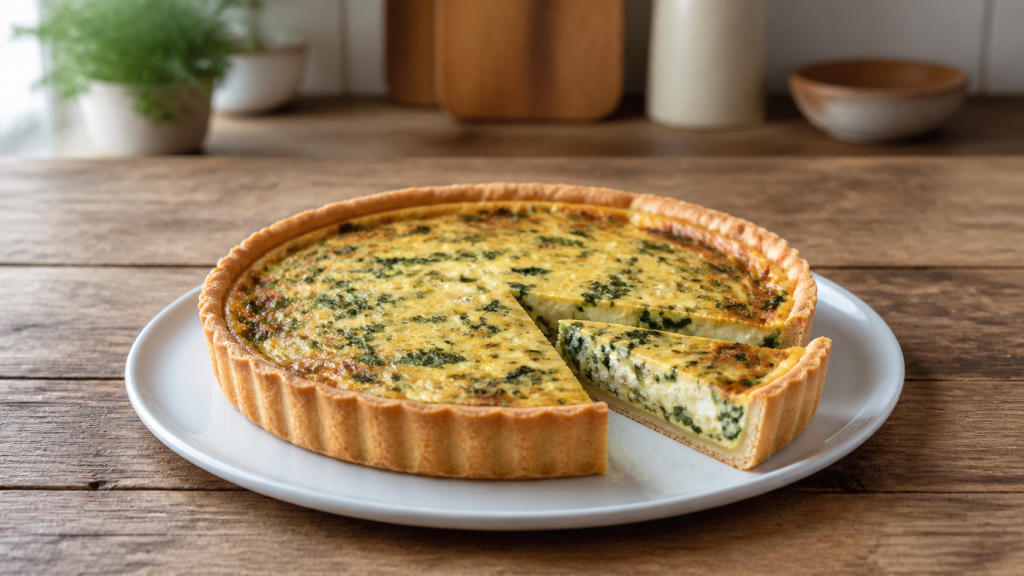Špenátové quiche s fetou