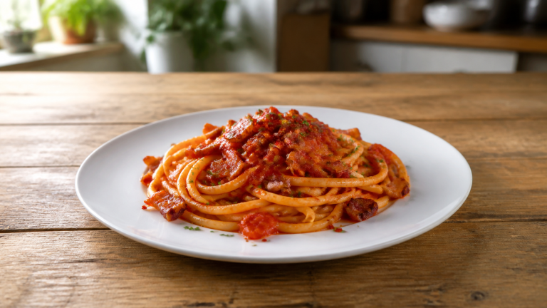 Bucatini all’arrabbiata